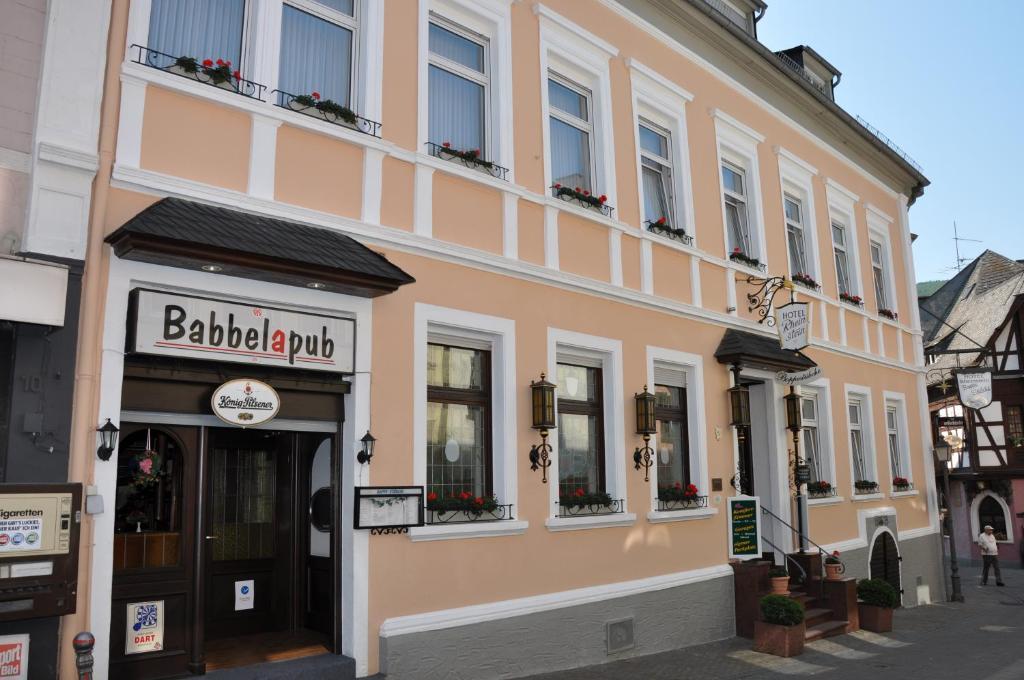 Hotel Rheinstein Rüdesheim am Rhein Buitenkant foto